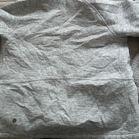 lululemon City Bound Hoodie in Heathered Space Dyed Medium Grey - Picture 4 of 5